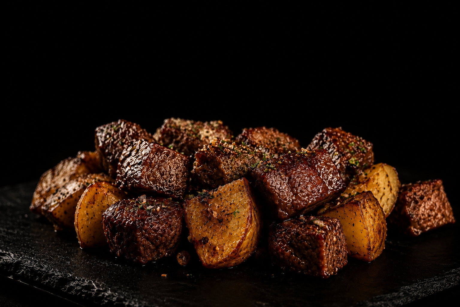 Wagyu Steak Bites & Potatoes